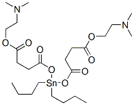 CAS#: 70942-30-2, 2-(Dimethylamino)Ethyl 11,11-Dibutyl-2-Methyl-6,9,13-Trioxo-5,10,12-Trioxa-2-Aza-11-Stannahexadecan-16-Oate