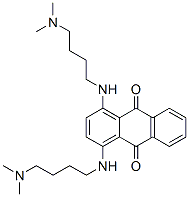 CAS 登录号：70945-52-7， 1,4-二((4-(二甲基氨基)丁基)氨基)-9,10-蒽二酮