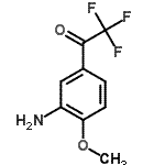 CAS 登录号：709637-13-8， 1-(3-氨基-4-甲氧基苯基)-2,2,2-三氟乙烷酮