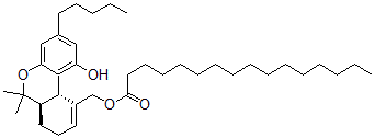 CAS#: 70996-01-9, 11-Palmitoyloxy-delta(9)-Tetrahydrocannabinol