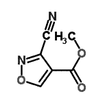CAS 登录号：71016-13-2， 甲基3-氰基-1,2-恶唑-4-羧酸酯