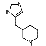 CAS#: 710278-27-6, 3-(1H-Imidazol-4-ylmethyl)piperidine