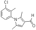 CAS#: 710296-43-8, 1-(3-Chloro-2-methylphenyl)-2,5-dimethyl-1H-pyrrole-3-carbaldehyde