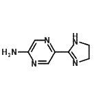 CAS#: 710323-24-3, 5-(4,5-Dihydro-1H-imidazol-2-yl)-2-pyrazinamine