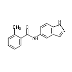 CAS#: 710329-42-3, N-(1H-Indazol-5-yl)-2-methylbenzamide