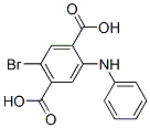 CAS 登录号：71033-00-6， 2-苯胺基-5-溴对苯二甲酸