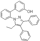 CAS#: 710354-39-5, 2'-(5-Ethyl-3,4-diphenyl-1H-pyrazol-1-yl)-3-biphenylol