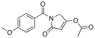 CAS 登录号：71039-95-7， [1-(4-甲氧基苯甲酰基)-5-氧代-2H-吡咯-3-基]乙酸酯