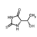CAS 登录号：71068-21-8， (5S)-5-[(1S)-1-羟基乙基]-2-硫代-4-咪唑烷酮