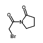 CAS 登录号：711028-98-7， 1-(溴乙酰基)-2-吡咯烷酮