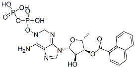 CAS 登录号：71160-02-6， 3'-O-(萘甲酰-1)二磷酸腺苷