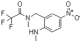 CAS#: 71173-74-5, 2,2,2-Trifluoro-N-Methyl-N-[[2-(Methylamino)-5-Nitrophenyl]Methyl]-Acetamide