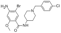 CAS 登录号：71195-56-7， 溴氯必利