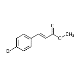 CAS 登录号：71205-17-9， 甲基(2E)-3-(4-溴苯基)丙烯酸酯