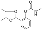 CAS#: 7122-04-5, N-methylcarbamic acid [2-(4,5-dimethyl-1,3-dioxolan-2-yl)phenyl] ester