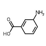 CAS 登录号：71225-91-7， 3-氨基-1,4-环己二烯-1-羧酸
