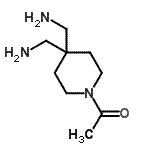 CAS#: 712259-40-0, 1-[4,4-Bis(aminomethyl)-1-piperidinyl]ethanone
