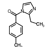 CAS 登录号：712306-54-2， (2-乙基-1H-咪唑-1-基)(4-甲基苯基)甲酮