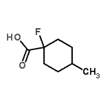 CAS#: 712353-87-2, 1-Fluoro-4-methylcyclohexanecarboxylic acid