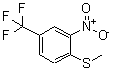 CAS 登录号：71236-96-9， 1-(甲硫基)-2-硝基-4-(三氟甲基)-苯