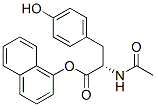 CAS 登录号：71258-95-2， N-乙酰基酪氨酸1-萘基酯