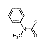 CAS#: 71261-39-7, Methyl(phenyl)carbamothioic S-acid