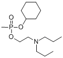 CAS 登录号：71293-86-2， 甲基膦酸环己基2-(二丙基氨基)乙酯