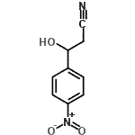 CAS#: 71312-64-6, 3-Hydroxy-3-(4-nitrophenyl)propanenitrile