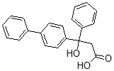 CAS 登录号:71315-03-2, (-)-3-(4-联苯基)-3-苯基-羟基丙酸