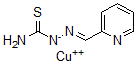 CAS 登录号:71330-80-8, (Z)-氨基-((E)-吡啶-2-基亚甲基亚肼基)甲硫醇铜