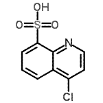 CAS#: 71331-01-6, 4-Chloro-8-quinolinesulfonic acid