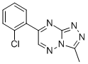 CAS#: 71347-53-0, 7-(2-Chlorophenyl)-3-Methyl-1,2,4-Triazolo(4,3-b)(1,2,4)Triazine