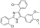 CAS#: 71360-31-1， 2,4-Bis-(2-Chlorophenyl)-5-(3,4-Dimethoxyphenyl)-Imidazole