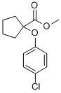 CAS 登录号:71404-09-6, 1-(对氯苯氧基)环戊烷羧酸,甲酯