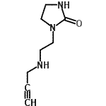 CAS#: 714192-94-6, 1-[2-(2-Propyn-1-ylamino)ethyl]-2-imidazolidinone