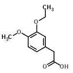 CAS#: 714251-55-5, (3-Ethoxy-4-methoxyphenyl)acetic acid