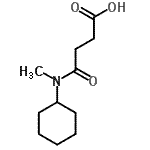 CAS 登录号：714278-92-9， 4-[环己基(甲基)氨基]-4-氧代丁酸