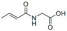 CAS 登录号：71428-89-2， 2-(丁-2-烯酰氨基)乙酸