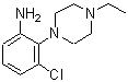 CAS#: 714282-41-4, 3-Chloro-2-(4-ethyl-1-piperazinyl)aniline