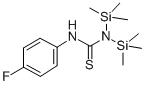 CAS 登录号：71457-03-9， 1,1-二(三甲基硅烷基)-3-(4-氟苯基)-2-硫脲