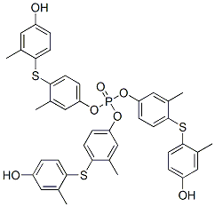 CAS#: 71463-72-4, Phosphoric Acid Tris[4-[(4-Hydroxy-2-Methylphenyl)Thio]-3-Methylphenyl] Ester