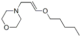 CAS 登录号：7148-25-6， 4-[3-(戊氧基)-2-丙烯基]吗啉