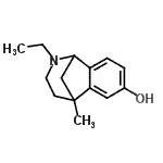 CAS#: 714907-81-0, 9-Ethyl-1-methyl-9-azatricyclo[6.3.1.0<sup>2,7</sup>]dodeca-2,4,6-trien-4-ol
