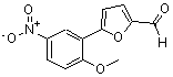 CAS 登录号：714939-06-7， 5-(2-甲氧基-5-硝基苯基)-2-糠醛