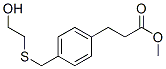CAS#: 7150-98-3, Methyl 3-[4-(2-Hydroxyethylsulfanylmethyl)Phenyl]Propanoate