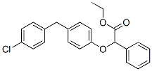 CAS#: 71548-63-5, Ethyl 2-[4-[(4-Chlorophenyl)Methyl]Phenoxy]-2-Phenyl-Acetate