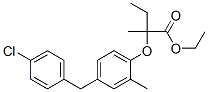 CAS#: 71549-00-3, Ethyl 2-[4-[(4-Chlorophenyl)Methyl]-2-Methyl-Phenoxy]-2-Methyl-Butanoate