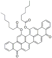 CAS#: 71550-34-0, 5,10-Dihydro-5,10-Dioxoanthra[9,1,2-cde]Benzo[rst]Pentaphene-16,17-Diyl Bisheptanoate