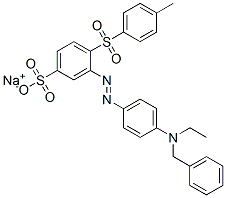 CAS#: 71598-25-9, Sodium 3-[[4-[Ethyl(Phenylmethyl)Amino]Phenyl]Azo]-4-[(4-Methylphenyl)Sulphonyl]Benzenesulphonate