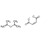 CAS#: 71606-02-5, (Z)-but-2-enedioate; 2-isopropenyloxyprop-1-ene